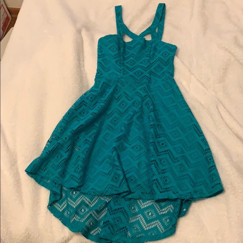 Turquoise Dress